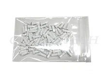 MTB Road BMX Bike 7075 Alloy Spoke Nipples 2.0mm 14G 1/2" 100 Pcs Painted White