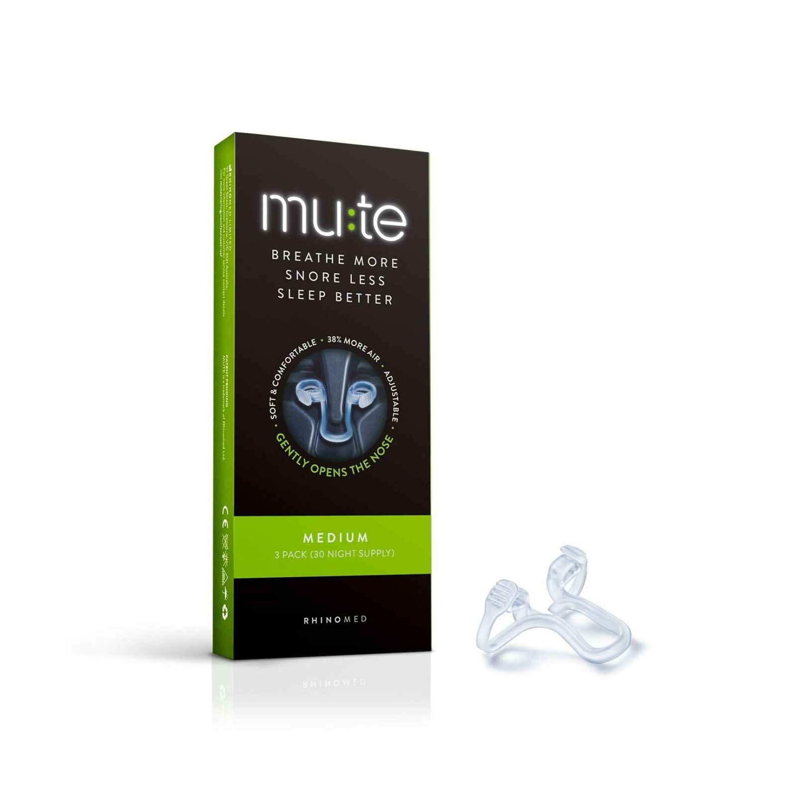 Rhinomed Special price Mute Nasal Dilator for Medium Size Max 59% OFF A Reduction Snore