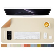 Cork Desk Mat - Dual-Sided Desk Pad for Office and Home - Desk Organization a...