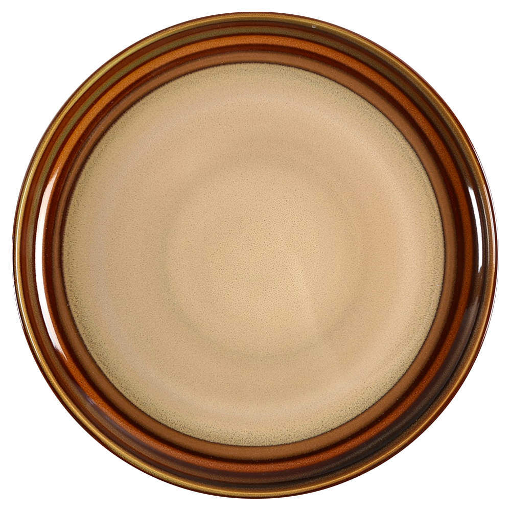 Sango Flair Brown Chop Plate  8842862