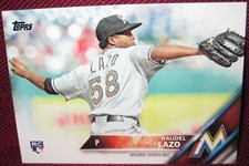2016 TOPPS #436 RAUDEL LAZO RC BASE CARD NM-MT