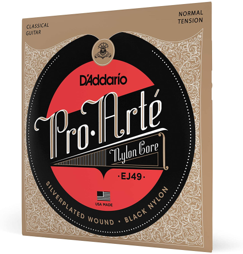 D Addario Ej49 Pro Arte Black Nylon Classical Guitar Strings Normal Tension For Sale Online Ebay