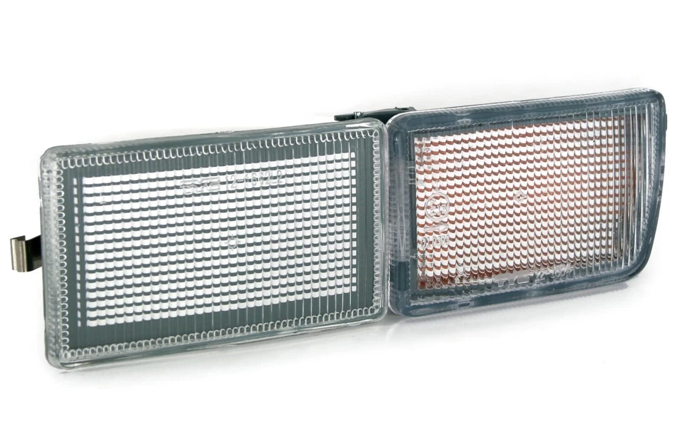 Frontblinker Set in Weiss für VW Golf 3 / Vento in Weiss BLENDE kurz schmal NSW - Bild 2 von 4