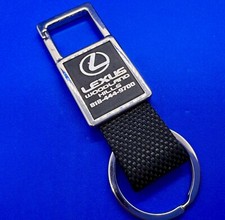 Lexus Woodland Hills Los Angles California Keychain Car Dealers Key Chain Ring 