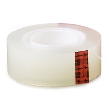 Scotch  Transparent Tape 600K24, 3/4 in x 1000 in x 0 in 19 mm x 25,4 