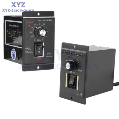 US52 400W AC Motor Speed Controller Unit Speed Pinpoint Regulator 220V 50Hz 60Hz