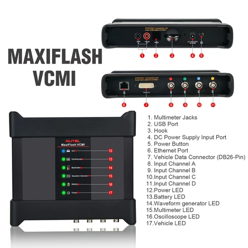 Autel MaxiSys Ultra Automotive Diagnostic Tool 5-in-1 VCMI Coding Programming - Bild 15 von 18