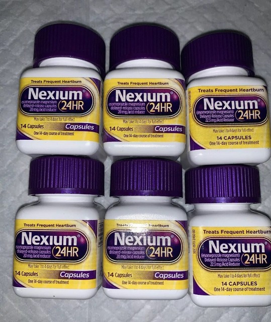 Nexium DFD1014 24HR Acid Reducer Capsules for Heartburn Relief 42