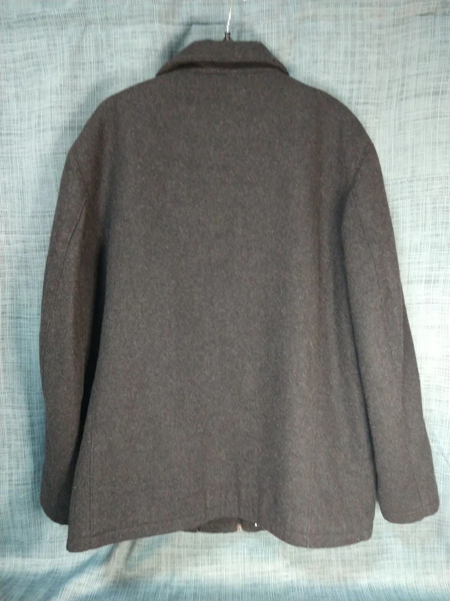 Mens Wool Jacket Size L Perry Ellis Portfolio operone.de
