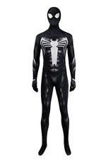 Spider-Man 2 Venom Eddie Brock Jumpsuit Uniform Halloween Cosplay Costume