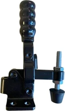 LavaLock BBQ Lid LL-12050 Full Black Handle Vertical smoker Door Clamp 200 lb. L