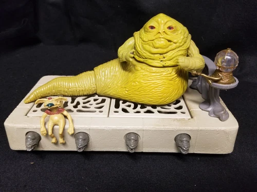 Vintae 1983 Kenner Star Wars ROTJ Jabba The Hutt Action Playset with Pipe