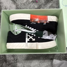 Off-White Vulcanized Low Black White for sale - eBay