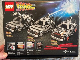 LEGO Back to The Future Delorean Time Machine 21103 With Instructions - 2013