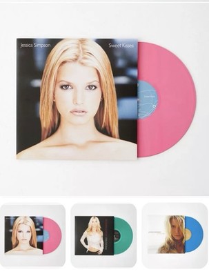 Jessica Simpson SWEET KISSES Irresistible In This Skin 3 LP Vinyl Set NEW Seal