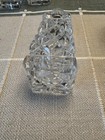 Vintage West German Lead Crystal Salt & Pepper Shakers Set of 2 Diamond Cut 4" — photo 3