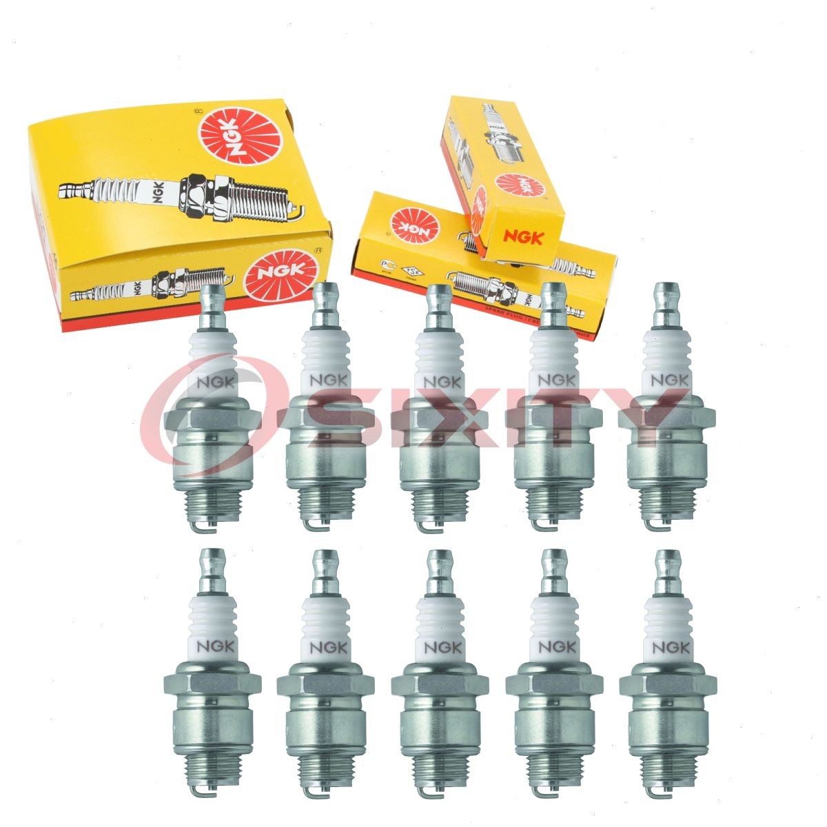 10 pc NGK 4133 BR4-LM Standard Spark Plugs for W14LMR-US RJ17LM GL4RC G4RC xl
