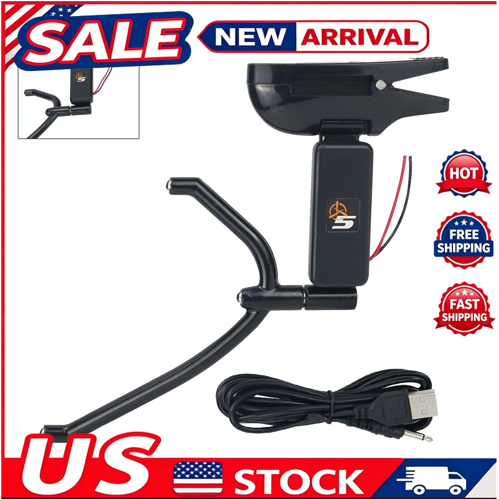 TrackIR TrackNP 5 Clip Active Infrared Head Tracker Tracking Bracket Video Game