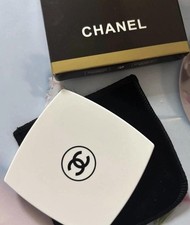 CHANEL COMPACT MIRROR WHITE