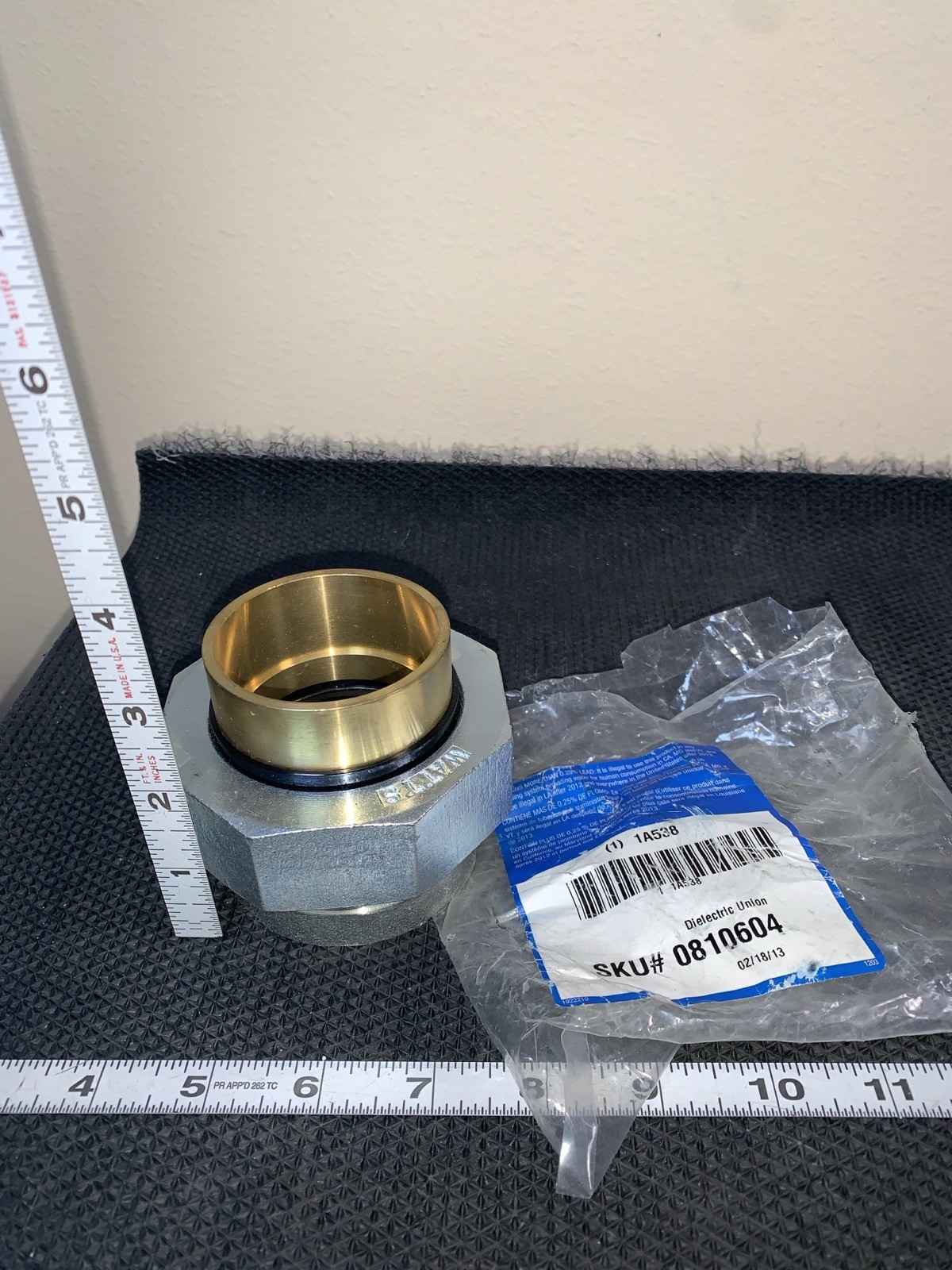 WATTS  3001A-2  2" FIP X 2" Solder Dielectric Union  new  non-potable