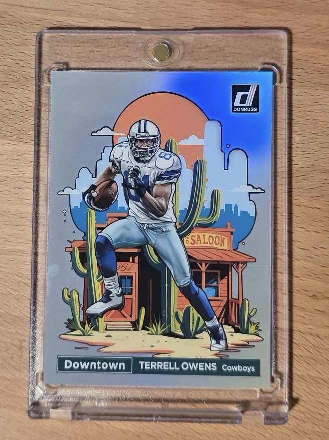 Terrell Owens 2024 Panini Donruss No. 8 Downtown