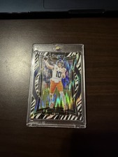 2024 Panini Select - Concourse Bo Nix #30 Zebra Shock Prizm (RC)