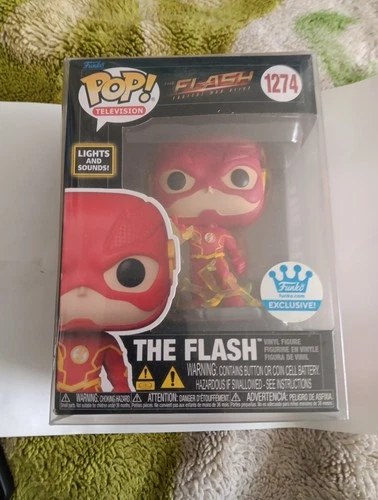 Funko Pop! Vinyl: DC Comics - The Flash (Light and Sounds) -Funko Shop Exckusive