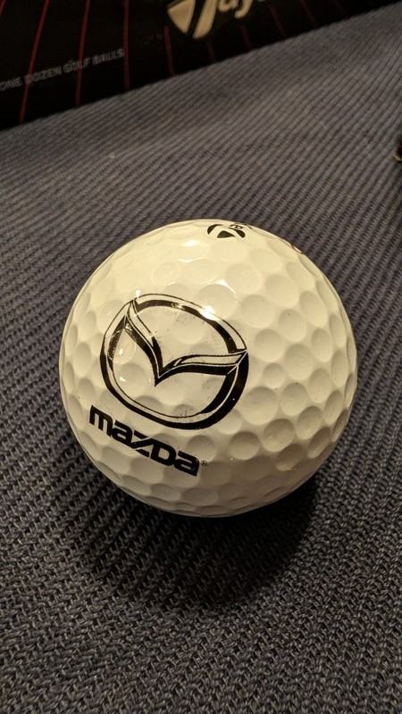 VINTAGE Taylor Made Burner With LDP 1 Dozen Golf Balls Mazda Custom Made NOS New