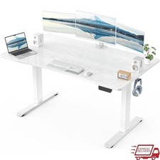 Ergonomic Adjustable Standing Desk W/ Memory Height Control  Durable Design New