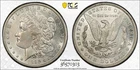 1898 S Morgan Silver Dollar PCGS Gold Shield Cleaned AU Detail