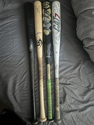 2022 gold meta 33in 30 oz Cat 7 33 in 30 oz BOTH WOODEN BATS SOLD.
