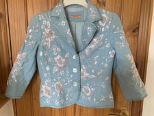 Monsoon Jacke, Blau Damen