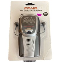 craig am fm pocket radio New