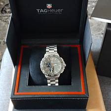 TAG Heuer Formula 1 CAH1110 Quartz Chronograph Date 43mm Steel Box Papers