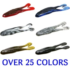 Zoom Horny Toad Model 083 Bait Soft Piastic Fishing Lure 4.25" 5 Pack