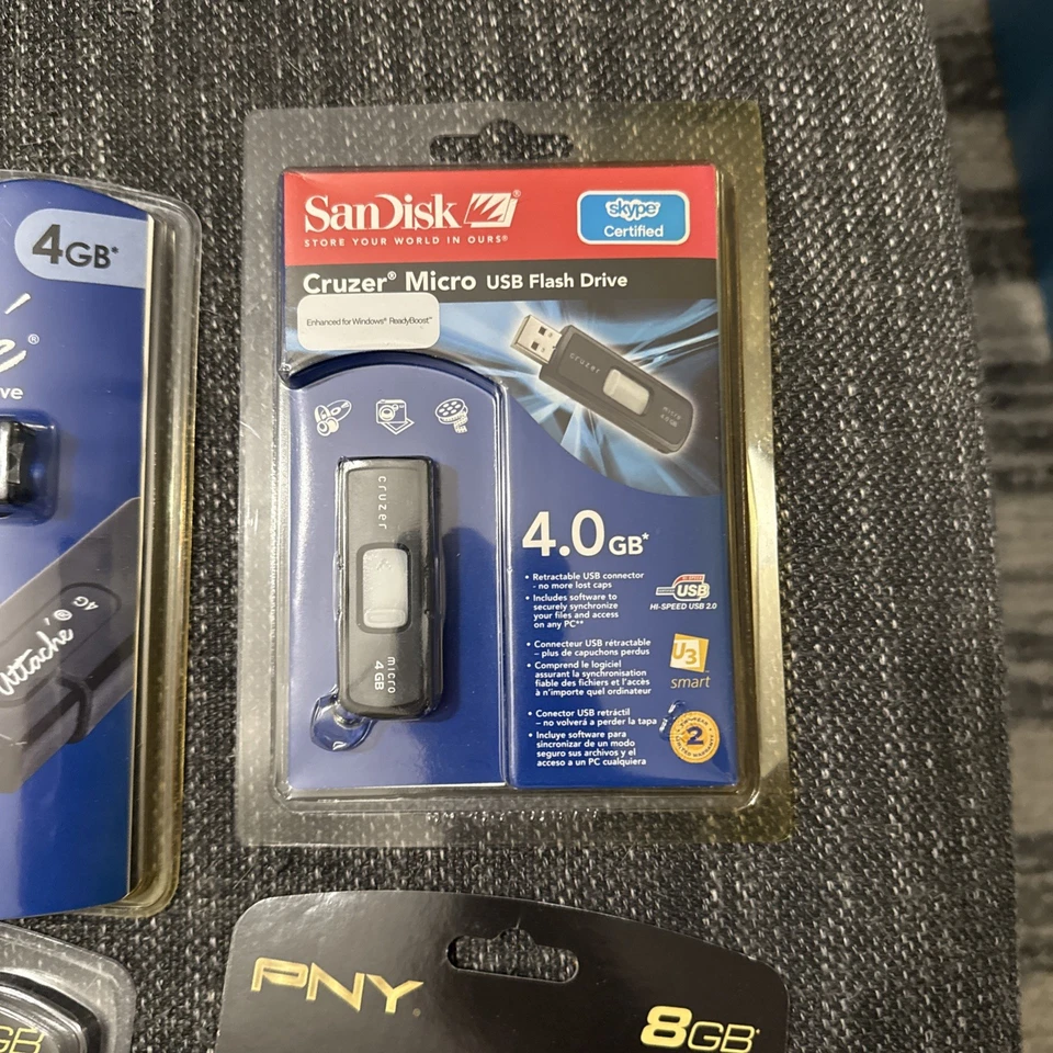Flash Drive Random Lot New 80GB PNY Sandisk Gigaware - Image 4 of 4