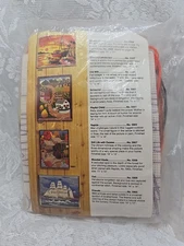 Vintage Artcraft Concepts " Sunset Harbor #5504" Yarn Longstitch Project