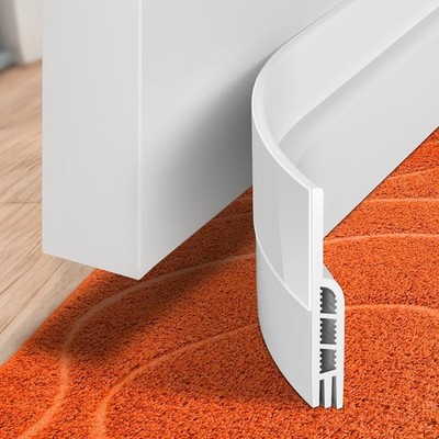 Door Draft Stopper Under Door Draft Blocker Insulator Doors Sweep Weather Str...
