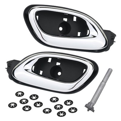 APPERFiT Camaro Interior Door Handle for Left Driver Lh & Rh Chrome, Chrome 