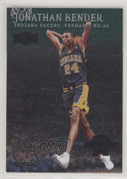 1999-00 Skybox Metal Rookies Emerald Jonathan Bender #172 Rookie RC 11pj