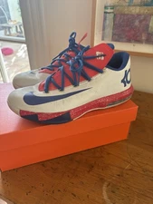 Nike KD 6 Paris Tribute Nike ID Rare Size Men’s 11 Used