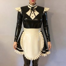 Latex Rubber Gummi Catsuit Full Body Tight Fitting Bodysuit Fancy Dress Corset
