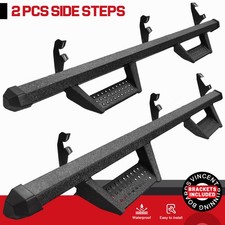 Fit 19-26 Ford Ranger Super Crew Cab Drop Steps 4 Running Board Nerf Bar Bcka Fit 19-26 Ford Ranger Super Crew Cab Drop Steps 4 Running Board Nerf Bar Bcka