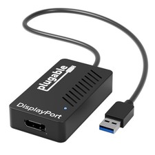 USB 3.0 to DisplayPort 4K DisplayLink Video Graphics Adapter for Multiple Mon...