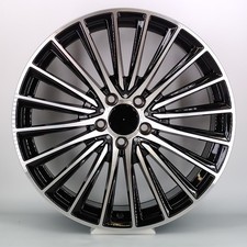 20" turbine black pol  alloy wheels mercedes e s class stagg concave