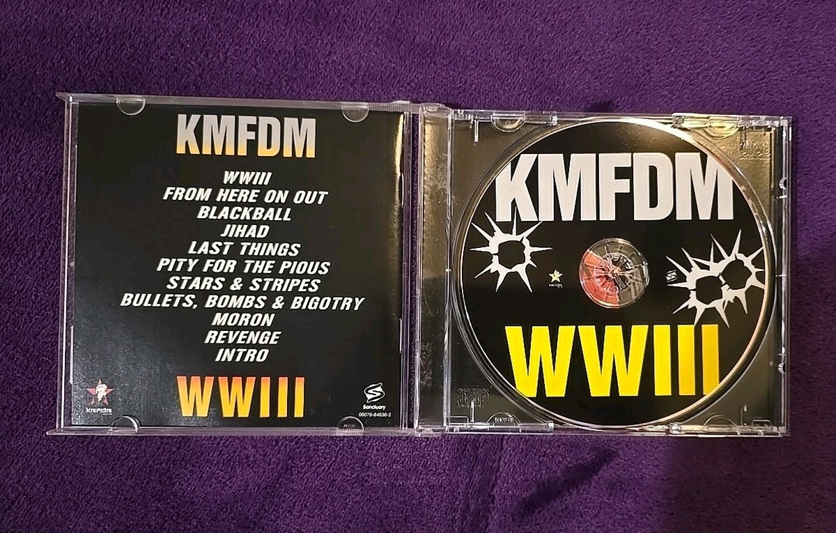 KMFDM - WWIII- Music CD 2003 EMI Industrial Goth Metal ~ PA! ~ | eBay
