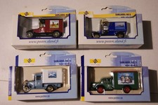 Lledo Posten Aland Finland Berliet Renault Chevrolet vans Lot (B) 4 models
