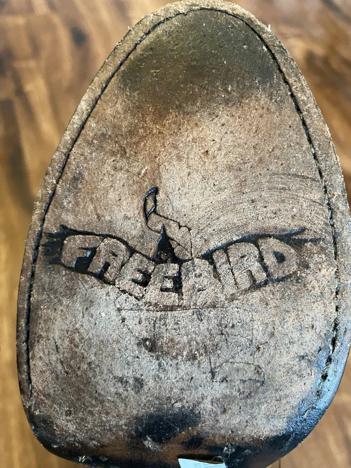 FREEBIRD by Steven Wyatt Cognac 棕色皮革系带骑行靴 6 码 — 第 4/4 张图片