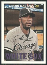 2016 Topps Heritage #511 Austin Jackson Chicago White Sox 48688