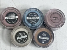 bareMinerals Loose Mineral Eyeshadow Lot 5 Rare Shades Glimmer Glimpse Hero Hear